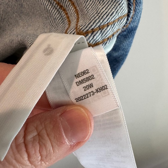 Madewell Stovepipe Jeans Womens 20W Medium Wash Straight Leg Denim - Picture 6 of 9